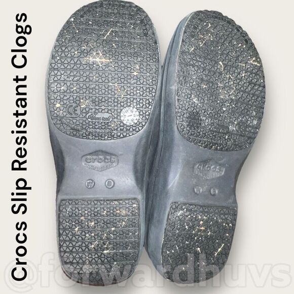 Crocs Slip-Resistant Safety Work Shoes Size 8 - Picture 5 of 8